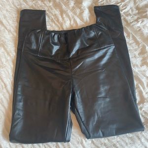 Pleather Lined Leggings